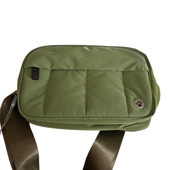 BearPaw NWT olive belt/crossbody bag - Picture 1 of 10